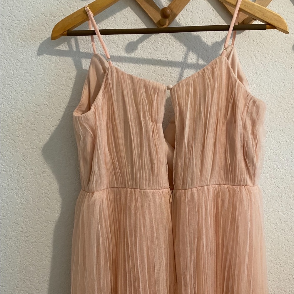 New Morning Lavender Scarlett Tulle Pleated Maxi Dress - Picture 5 of 6